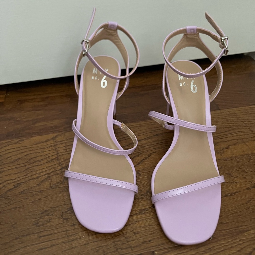 Mix No. 6 Purple Sandals Minimalist Design